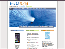 Tablet Screenshot of lucidfield.com